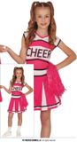 FIESTAS GUIRCA Roze cheerleaderkostuum voor meisjes
