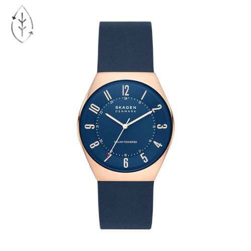 Skagen SKW6834 Grenen Solar Powered Watch - Dark Blue