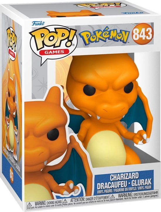 Funko Pop! Games: Pokémon - Charizard #843