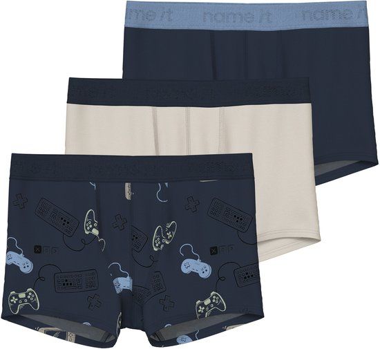 Name it Boxershorts 3-pack Navy Blazer