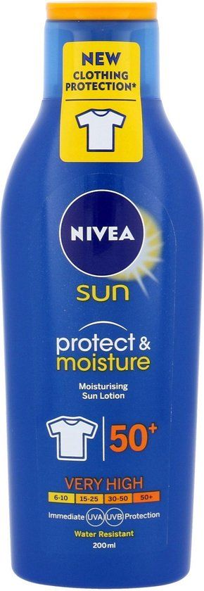 Nivea Sun Protect & Moisture Lotion SPF 50 - 200 ml