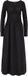 WE Fashion Dames maxi jurk met ballonrok en kanten top