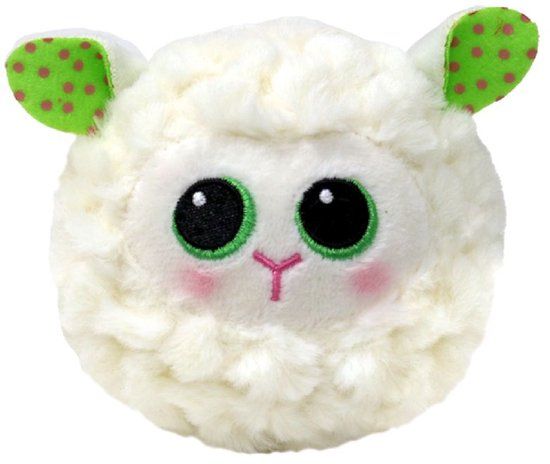 Ty pluche knuffel Bouncers Paaslam Flouncey multicolor 8 cm