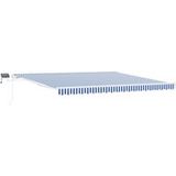 Maison Exclusive Store Store Banne Manuel Avec LED Solaire 4,5 x 3 m