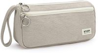 KALIDI Etui meisjes tieners etui corduroy stof etui school etui voor school, universiteit, werk