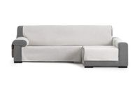 Eysa Garona Protect waterdichte en ademende sofaovertrek, 90% katoen 10% polyester, grijs, 240 cm.