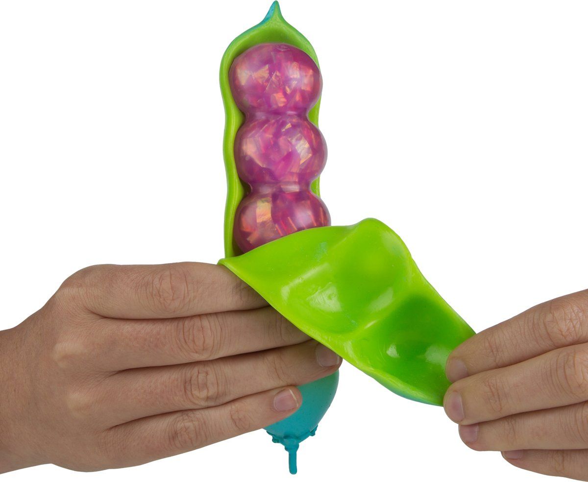 ORB Odditeez Fuzionfoodz - Peul - Geel - Squishy