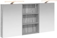 vidaXL Badkamerkastenset 3 st 120 x 10,5 x 60,5 cm Bewerkt hout