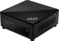 MSI Cubi 5 12M-001BEU - Barebone PC - Intel Core i7-1255U - Intel Iris Xe Graphics - Zwart