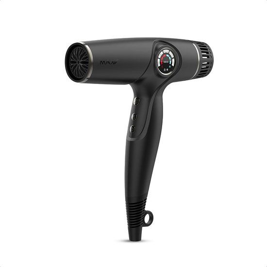 Max Pro NEO Föhn - Haardroger - Haarstyler - ION Technologie - 2100W - Zwart