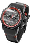 Vostok Europe Atomic Age Sacharov Chronograaf herenhorloge met 2 armbanden in verschillende varianten, zwart.
