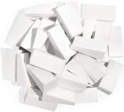 48 stuks make-upsponsjes, make-upsponzen voor foundationpoeder, make-upsponsjes wit, poederpuff blender, spons, poederkwasten, make-upspons voor beauty
