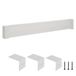 VEVOR Cache-radiateur, Série Basic, 1831 x 80 x 193 mm, Revêtement frontal standard pour radiateurs électriques, Revêtement de remplacement en acier robuste, pour chambre à coucher, blanc