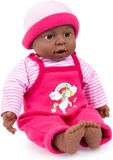 Bayer Design Baby Brooky Girl 40cm - Blauw/Grijs
