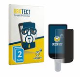 BROTECT - privacy screenprotector voor Datalogic Joya Smart & Smart+ - Folie Beschermfolie Blauwlichtfilter 2 Stuks