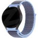 Bandz Amazfit Active 3 Premium nylon loop band (bleu azur)