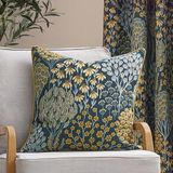 Wylder Nature Ophelia Bloemen Jacquard Polyester Gevuld Kussen