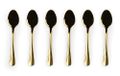 Excelsa Gouden koffielepel, roestvrij staal, 14,5 cm, 6 stuks