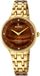 Festina F20601/C Dameshorloge Goudkleurig Staal Bruine Wijzerplaat