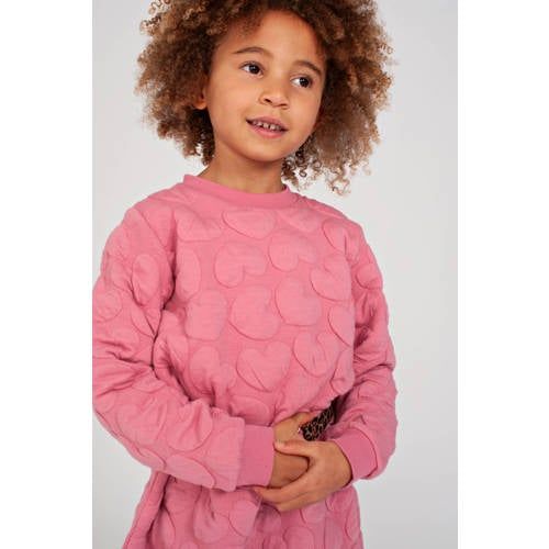 Jubel sweatjurk City Chic - roze