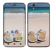 Royal Sticker RS.107998 Sticker voor Wiko Birdy, met motief Strand