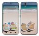 Royal Sticker RS.107998 Sticker voor Wiko Birdy, met motief Strand