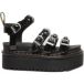 Dr Martens Sandales compensées femme Blaire II Quad Chain