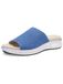 Ara Citron, Ballerines Femme, Bleu Argent, 36 EU Large