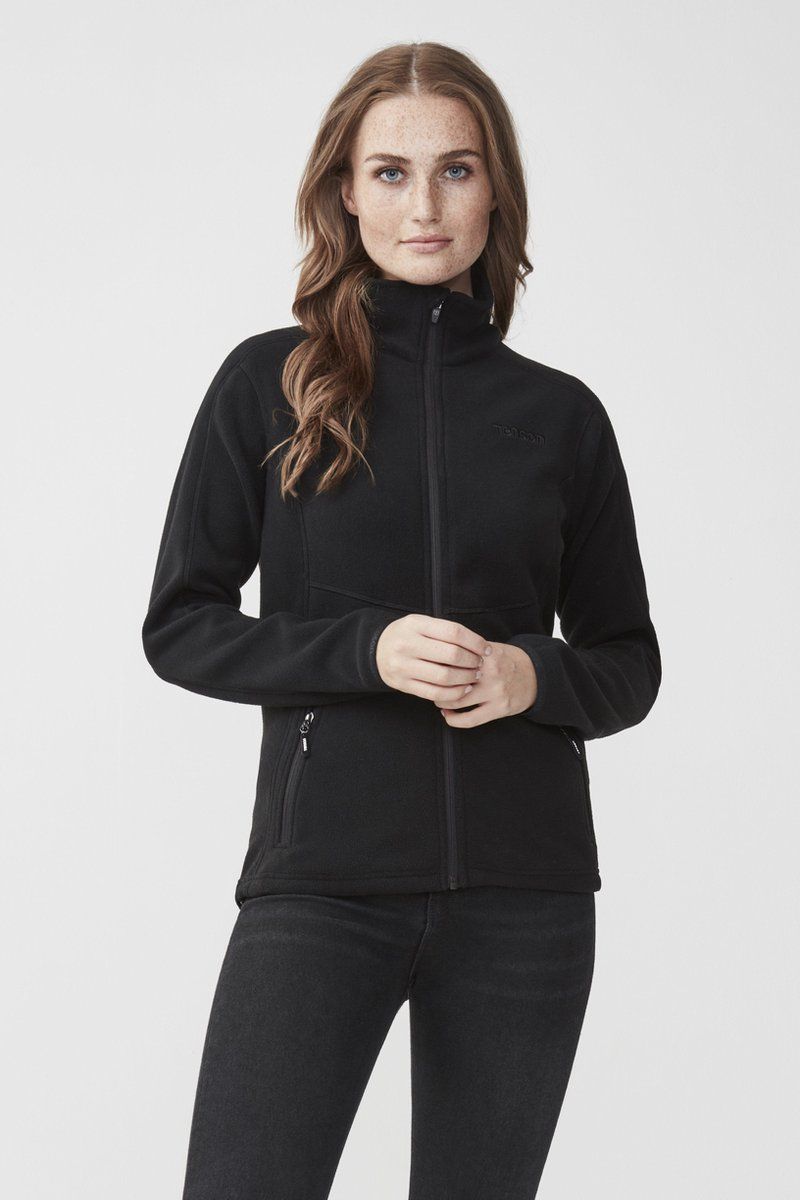 Tenson Miracle W Ns - Fleece Vest - Dames - Zwart - Maat L