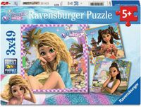 Ravensburger - Puzzle 3 x 49 pièces : Mermaid Magic