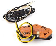 Lollar 10-101-15-2 Set Van Twee Special T Single Coil Pickups - hals en brug, chroom