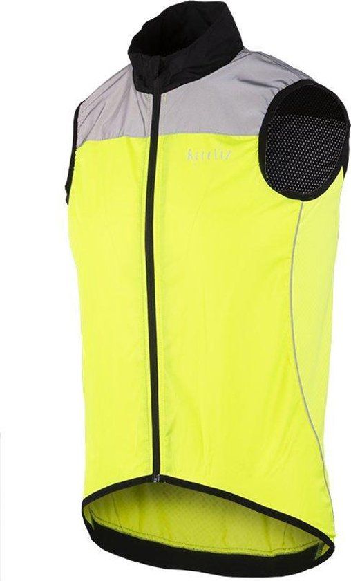 WOWOW Poggio M - Winddicht - Unisex - Geel - Maat M - Reflecterend