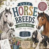 Horse Breeds from A-Z Coloring Book