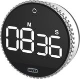 Xavax Timer Rotation Digitaal Zilver/Zwart