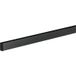 Häfele Rail noir Profilé mural Système de Rail aluminium/acier, 900 mm