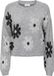 Onlfreesia ONLY - ONLFREESIA LS FLOWER O-NECK KNT NOOS - Dames - Gebreide truien - XXXL