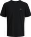 Jack & Jones T-shirt Jjcleveland Tee Ss Crew Neck Sn 12298439 Black Mannen Maat - XL