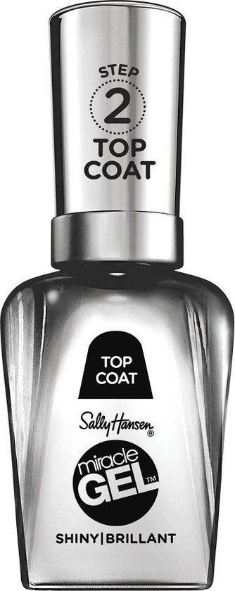 Sally Hansen Miracle Gel Top Coat 2.0 - 101 Transparant - 14.7 ml