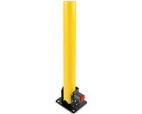 lampa Viaautoshop Parkeerplaats blokkade | Barrièrestang | Slot met messing cilinder en beschermkap.