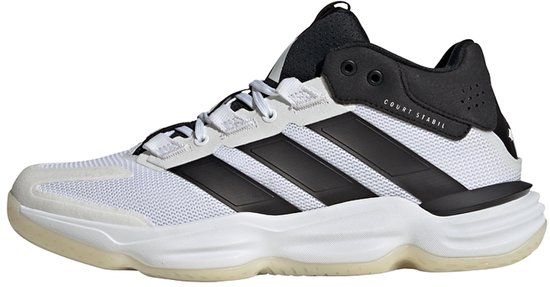 Adidas Performance Court Stabil Indoor Schoenen - Heren - Wit