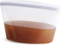 Stasher Bowl 6-Cup Vershoudzak 1,42 liter - Siliconen - Transparant