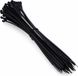EDM Nylon kabelbinders Zwart 450 x 8 mm (100 Stuks)