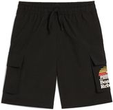 Puma Mid 90s Chino Cargo Shorts Zwart 9-10 Years Kinderen