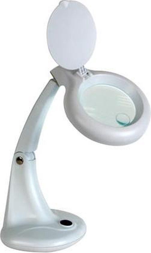 Loeplamp 3 + 12 Dioptrie 12 W wit - Merkloos