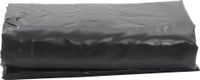vidaXL Zeil Zwart Canvas met PVC-coating 1,5 x 2 m