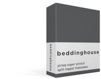 Beddinghouse Housse de matelas divisible Gris 180 x 200/220 cm