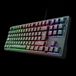 GXTrust 864 CADA TKL Duits mechanisch QWERTZ-toetsenbord met RGB-verlichting, bruine Huano-schakelaars, geïntegreerde software, 80% USB programmeerbaar gamingtoetsenbord voor pc en laptop