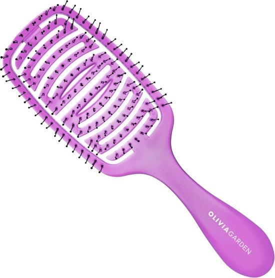 Olivia Garden - PRIDE iDetangle Brush Medium Purple