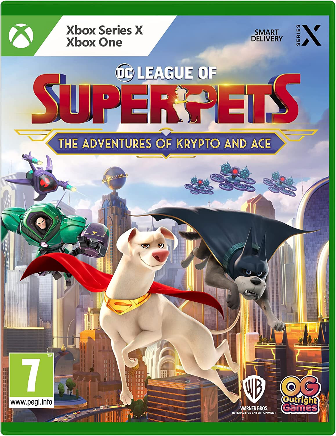 Outright Games DC League of Super Pets: The Adventures of Krypto and Ace Xbox One