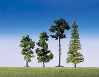 Faller - 15 Gemengde bomen - modelbouwsets, hobbybouwspeelgoed voor kinderen, modelverf en accessoires